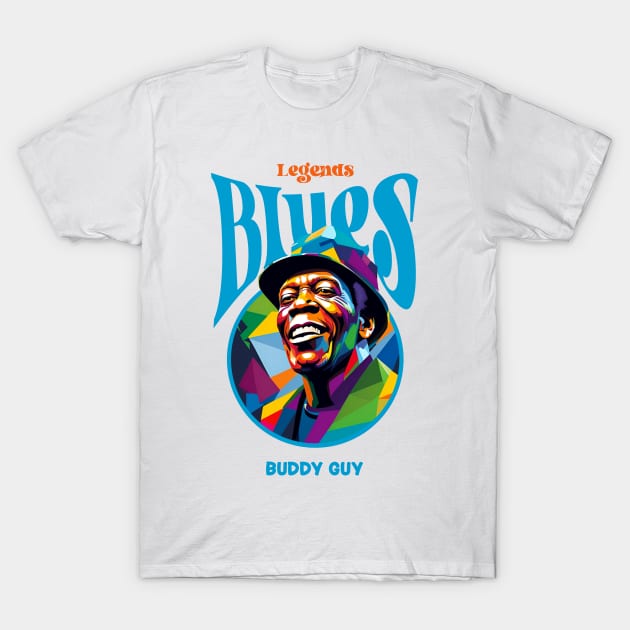 The Bluesman T-Shirt by BAJAJU